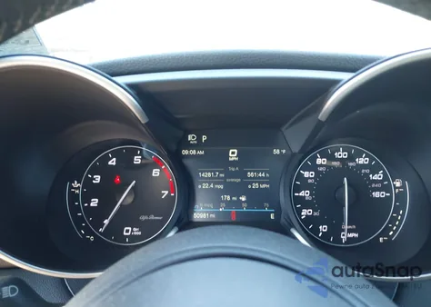 2023 Alfa Romeo Giulia Sprint Awd from USA, damaged, VIN ZARFANAN0P7671013